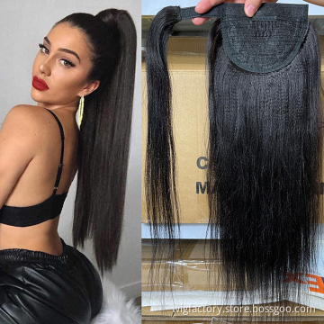 wholesale  human hair cheap hair extensions,human hair extension, cuticle aligned human hair ponytails